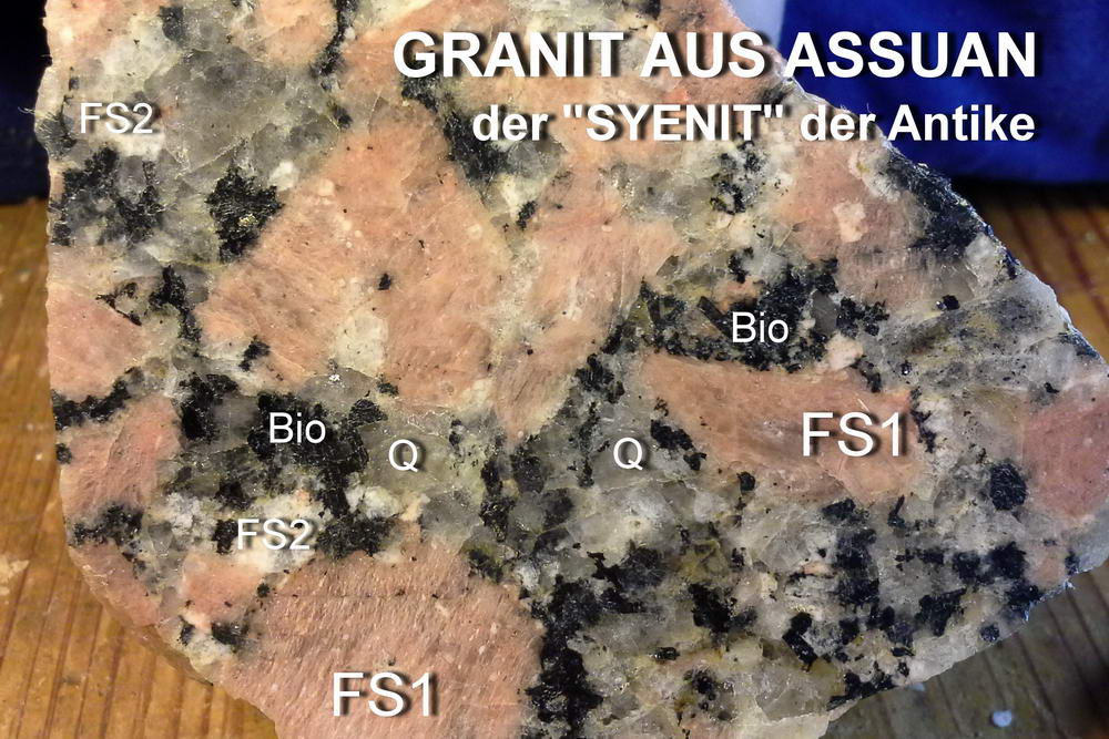 Granit aus Assuan
